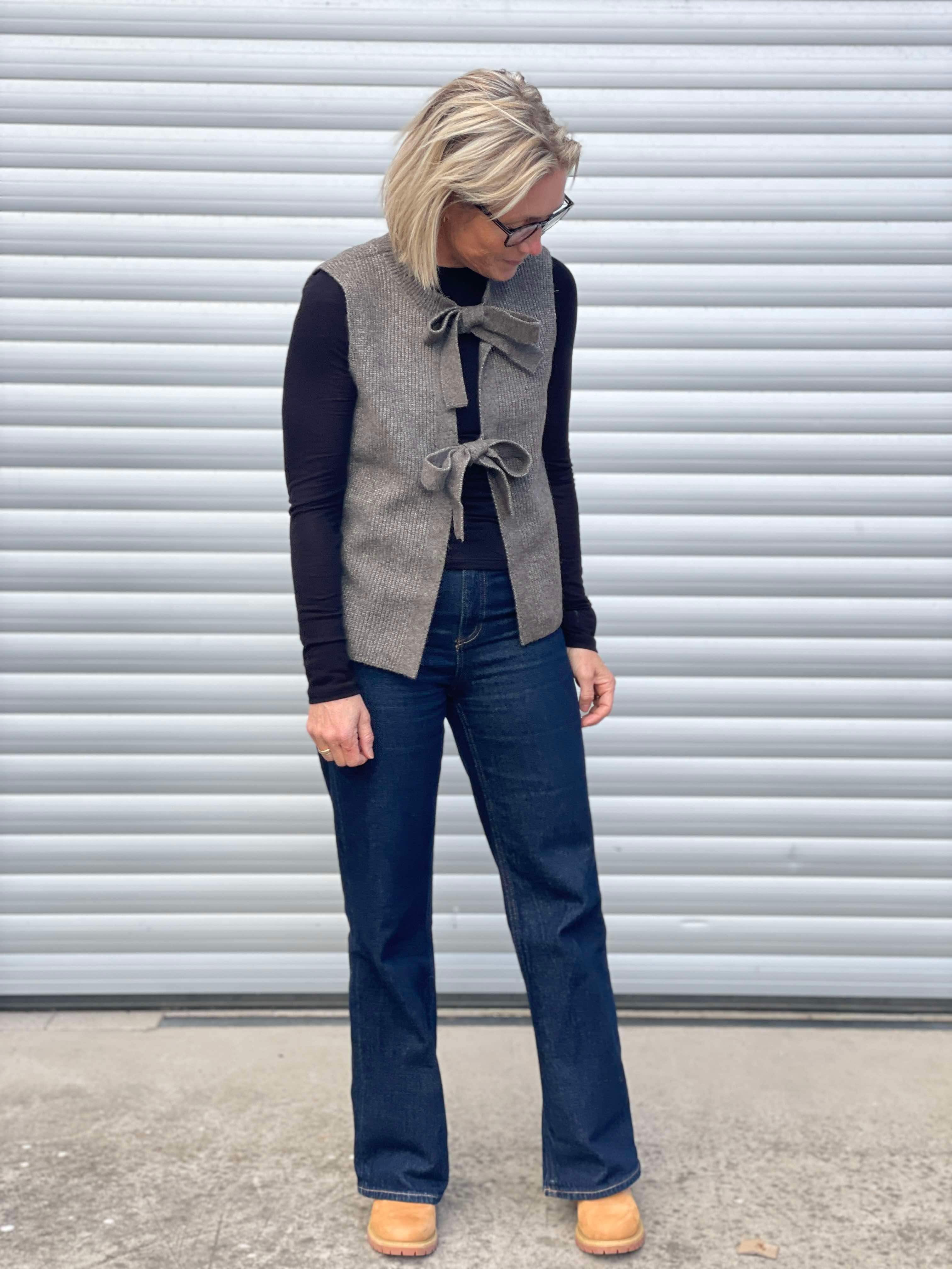 PCSILLY Knit Cardigan - Morel